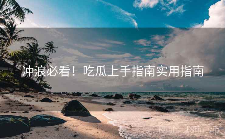 冲浪必看！吃瓜上手指南实用指南